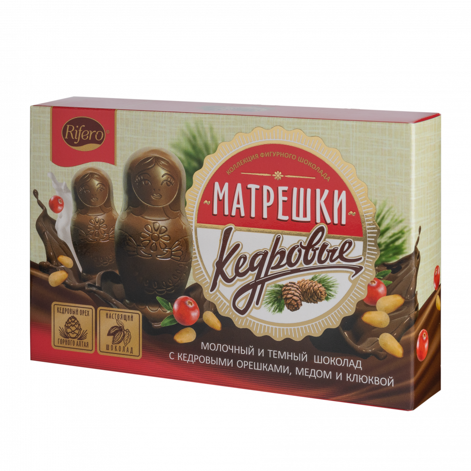  Риф и ко Конфеты "Матрёшки кедровые" 100г           в Канаше