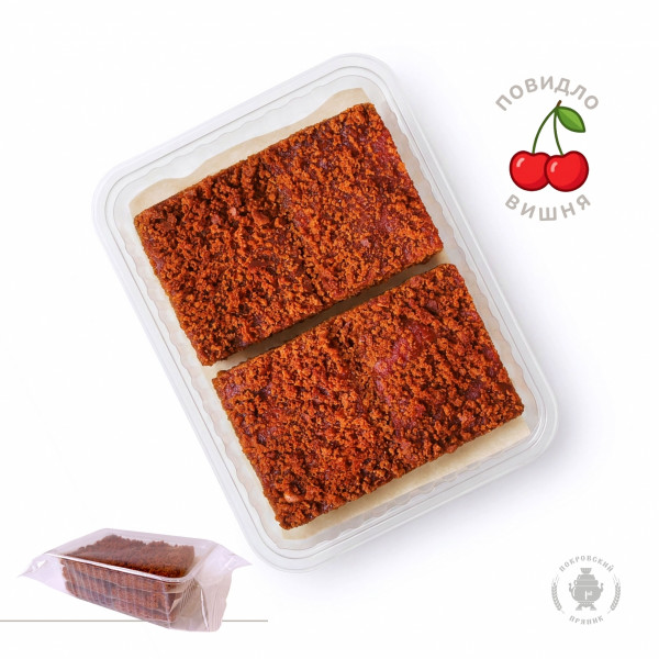 №3 Пряник 400г с фруктовой начинкой Вишня  в Канаше