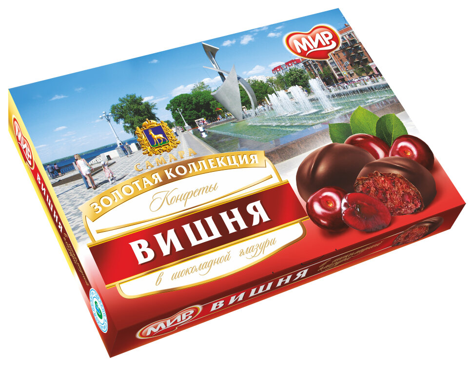  КФ МИР Вишня в шоколадной глазури 160г в Канаше