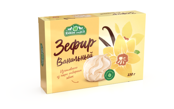 №2 Зефир белевский "Ванильный" 250г в Канаше